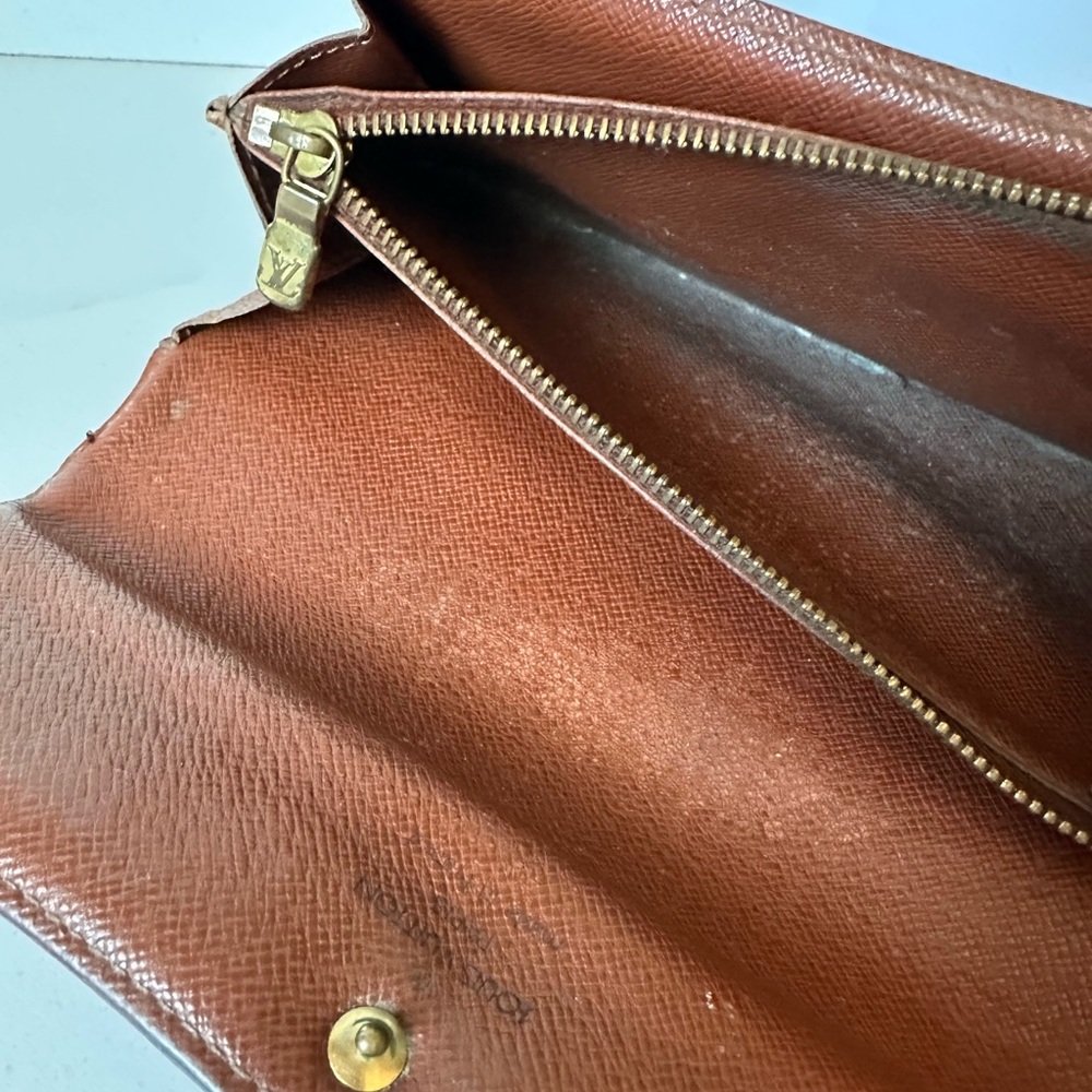Louis Vuitton Portefeuille Sarah Monogram Long Wallet Brown - Picture 13 of 16